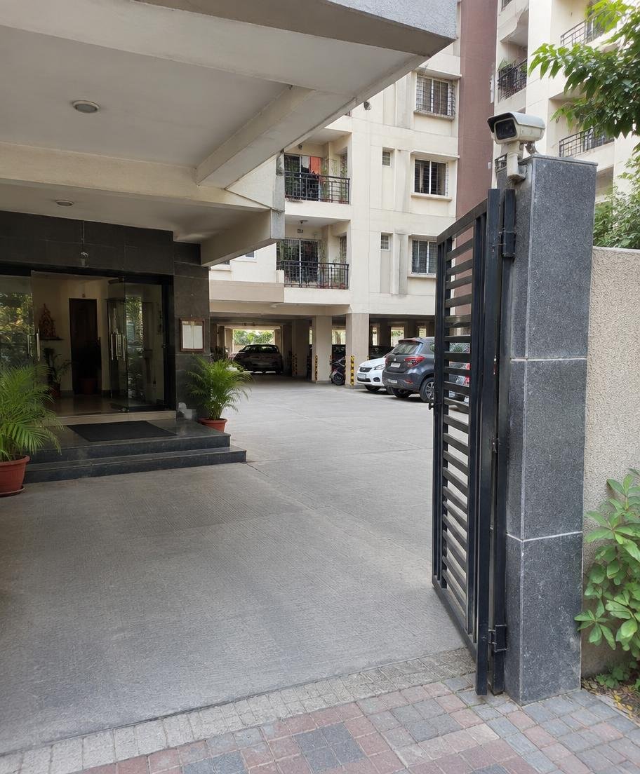 CCTV coverage in a apartment setting